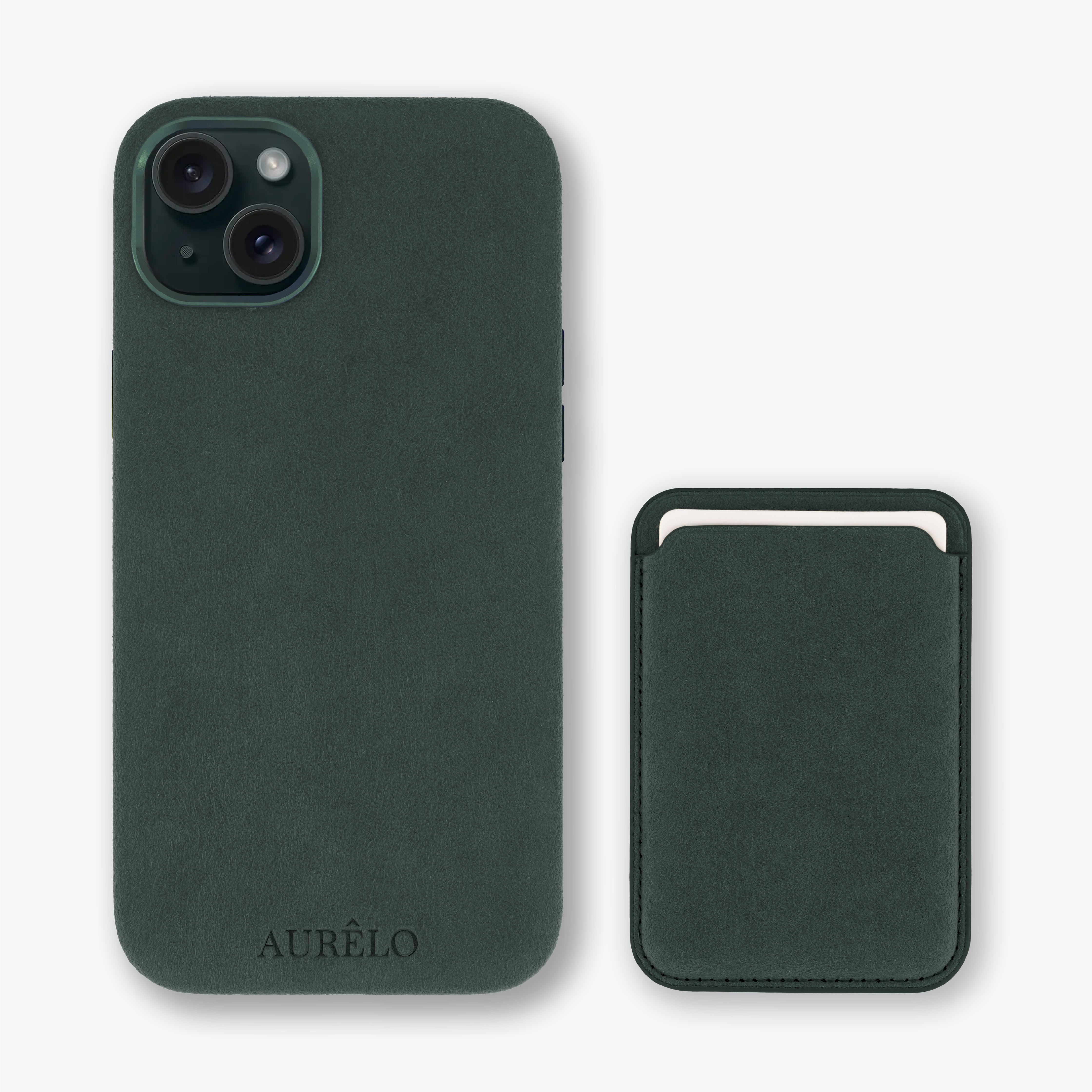 Alcantara Case - Evergreen - iPhone 14 Plus