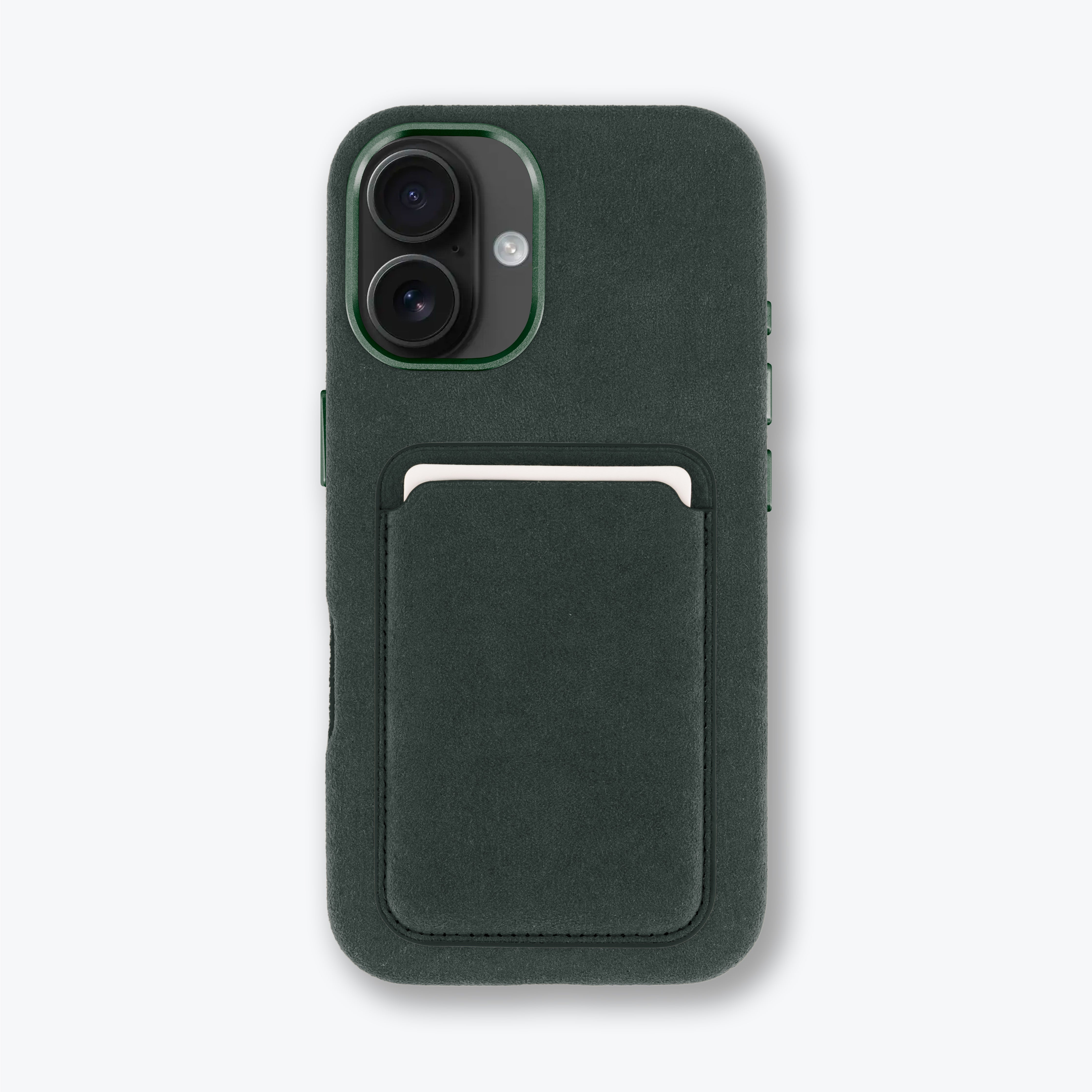 Alcantara Case - Evergreen - iPhone 16