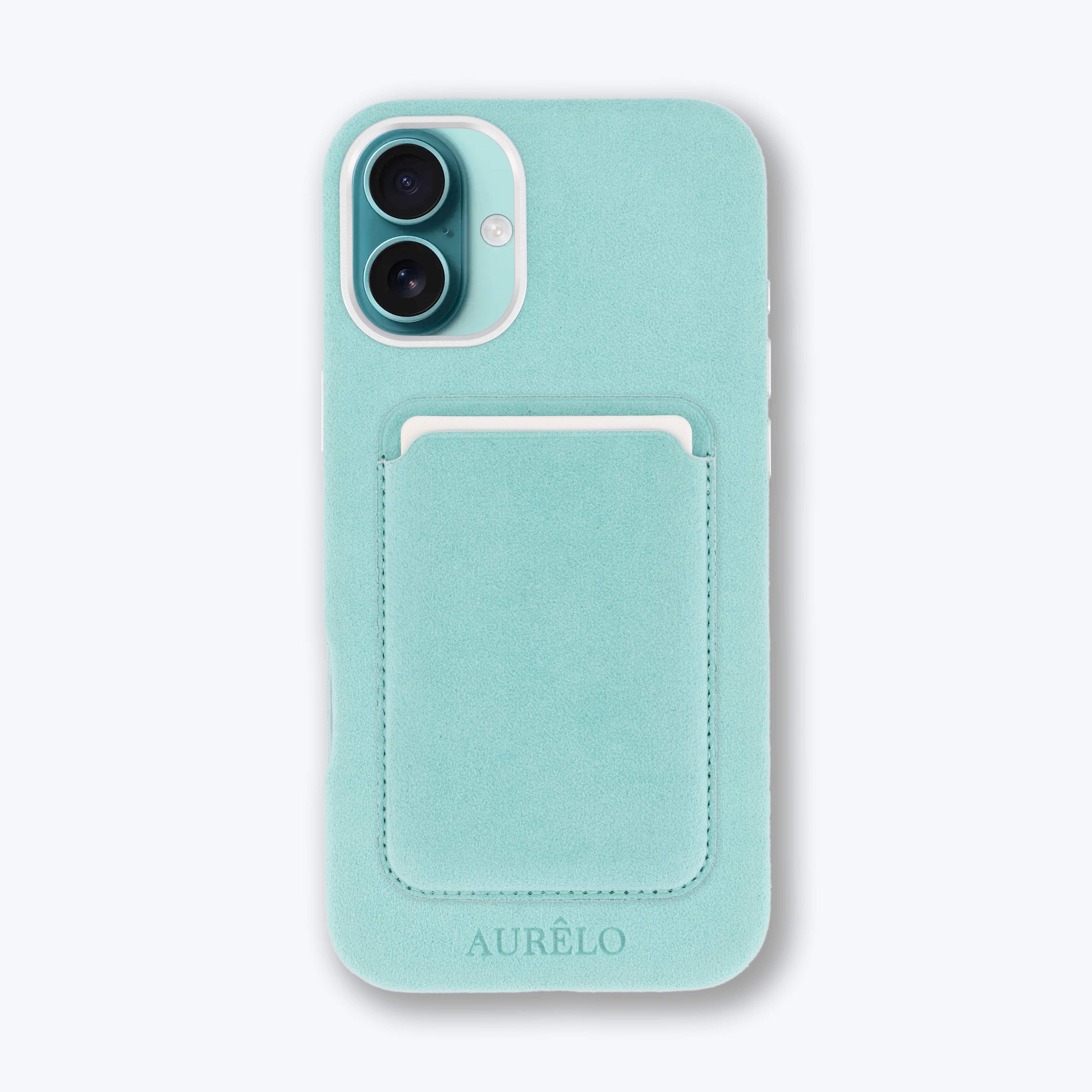 Alcantara Case - Glacier - iPhone 16 Plus