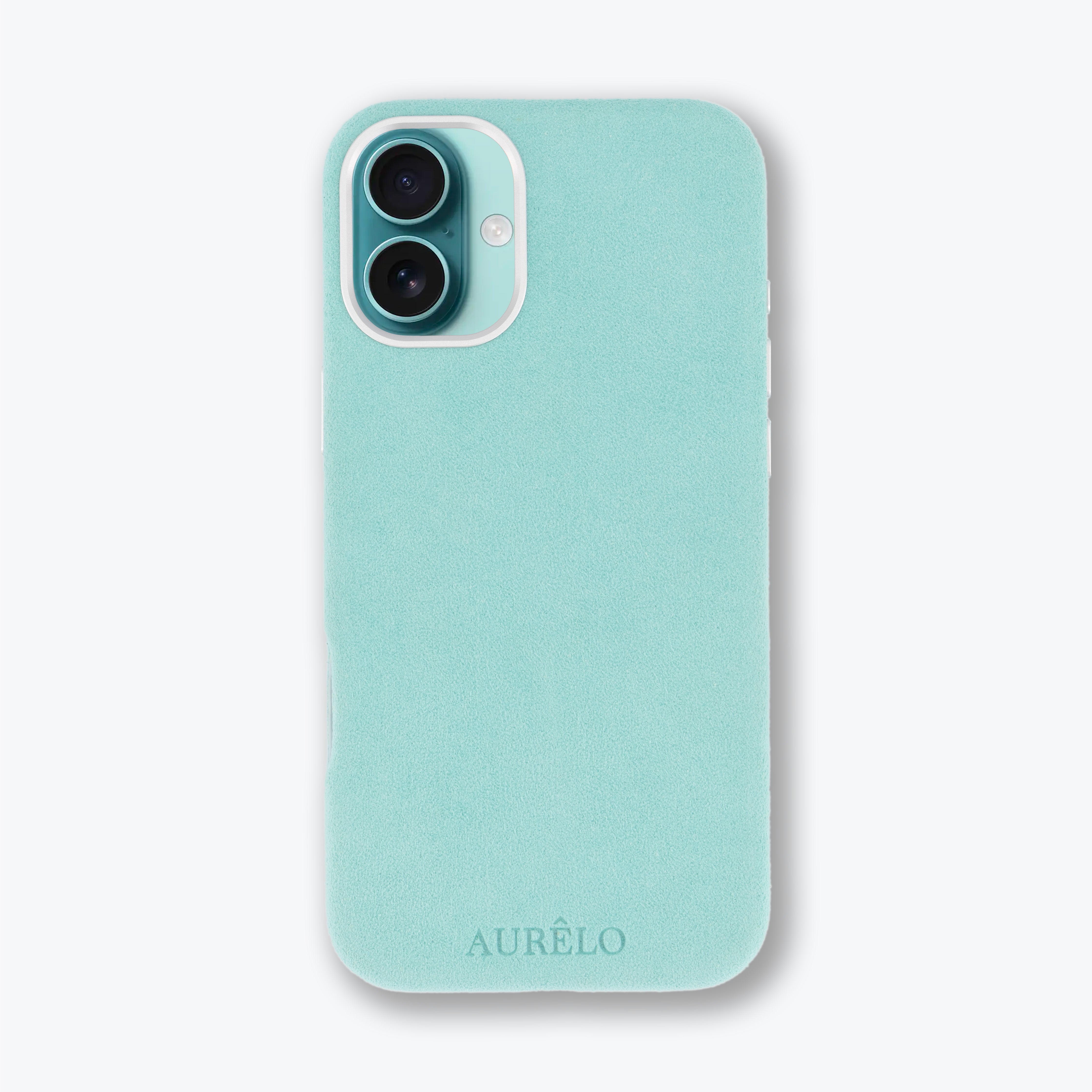 Alcantara Case - Glacier - iPhone 16 Plus