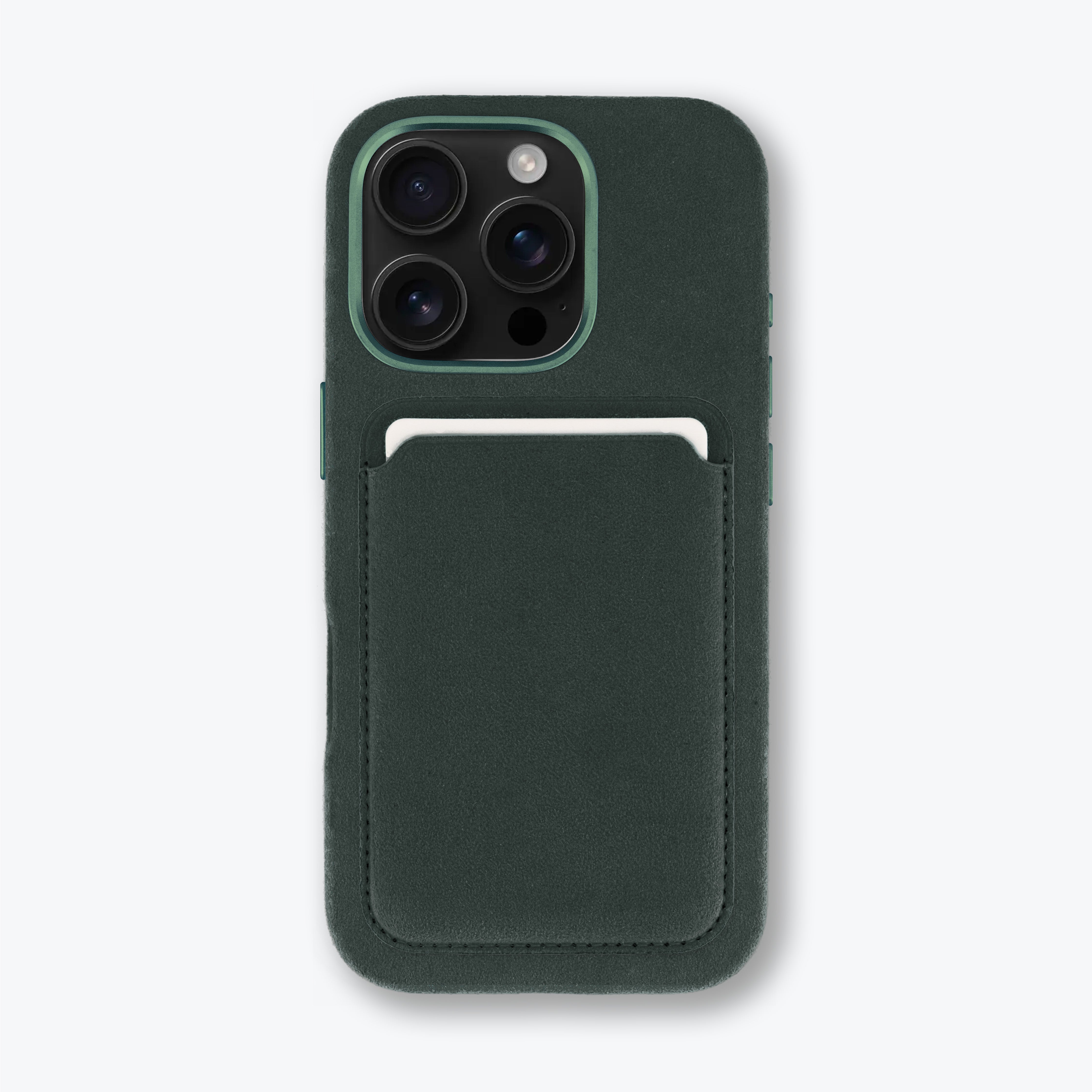Alcantara Case - Evergreen - iPhone 16 Pro