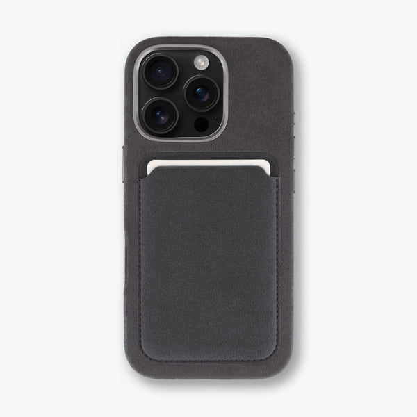 Alcantara Case - Graphite - iPhone 16 Pro