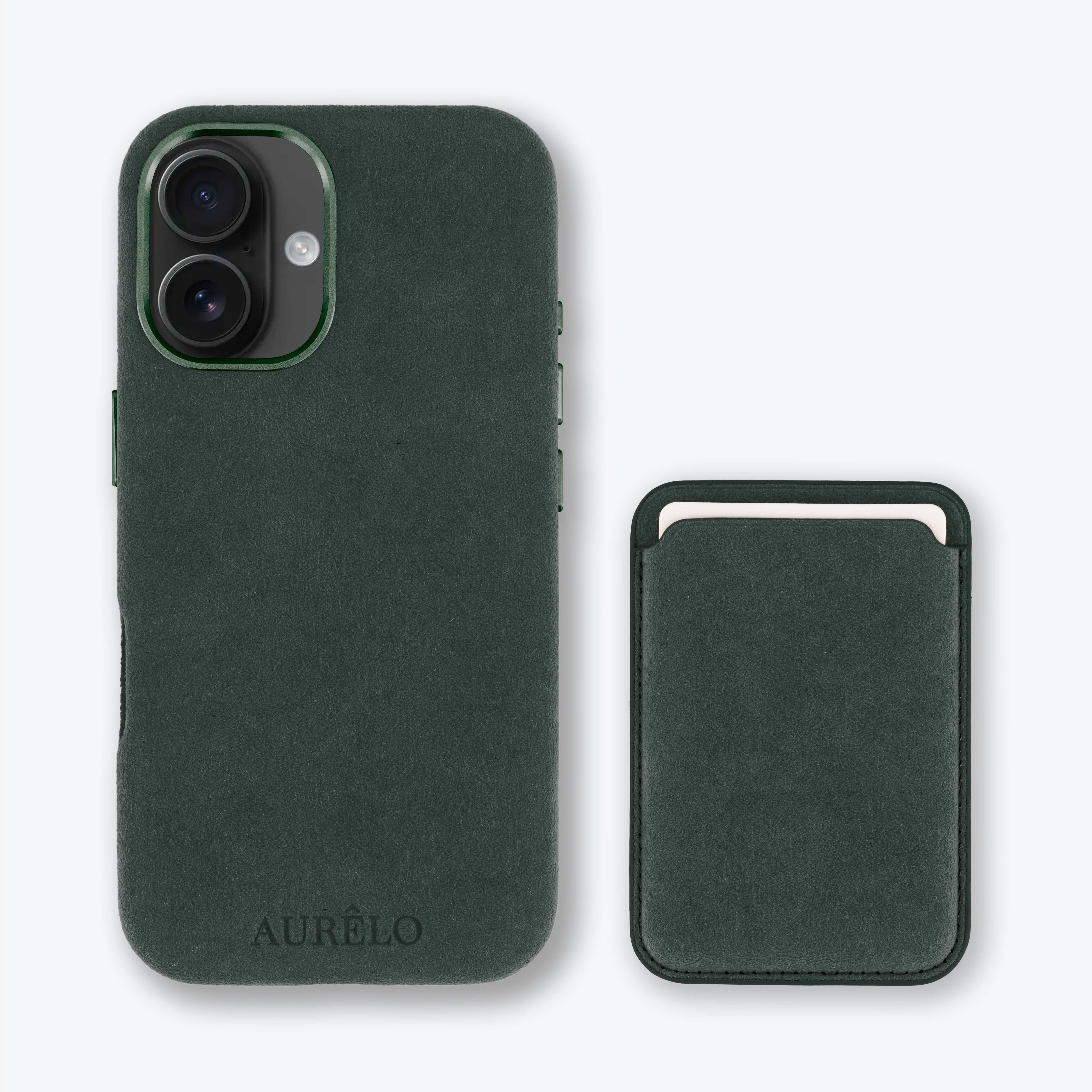 Alcantara Case - Evergreen - iPhone 16