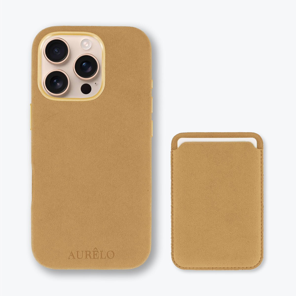 Alcantara Case - Dune - iPhone 16 Pro