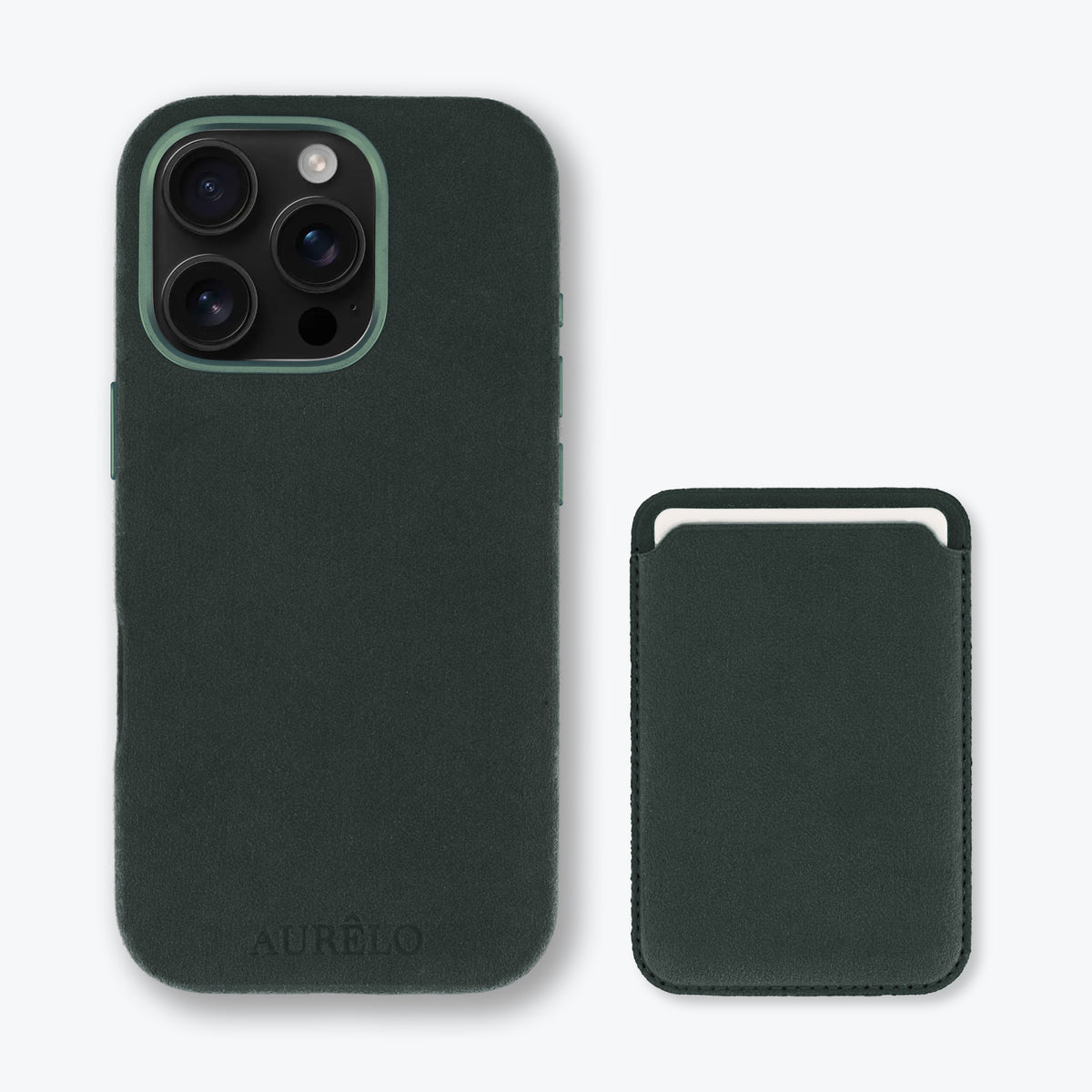 Alcantara Case - Evergreen - iPhone 13 Pro