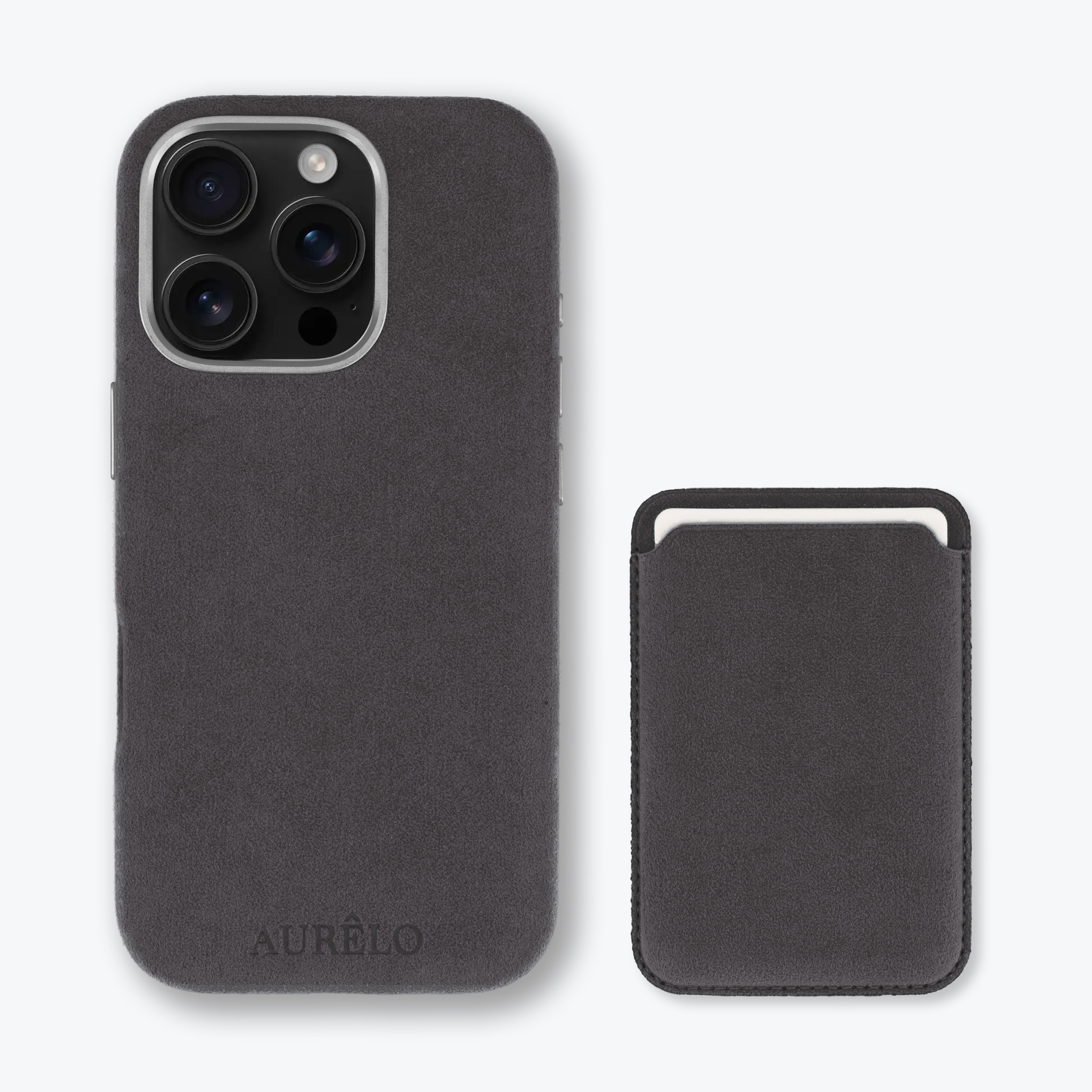 Alcantara Case - Graphite - iPhone 13 Pro