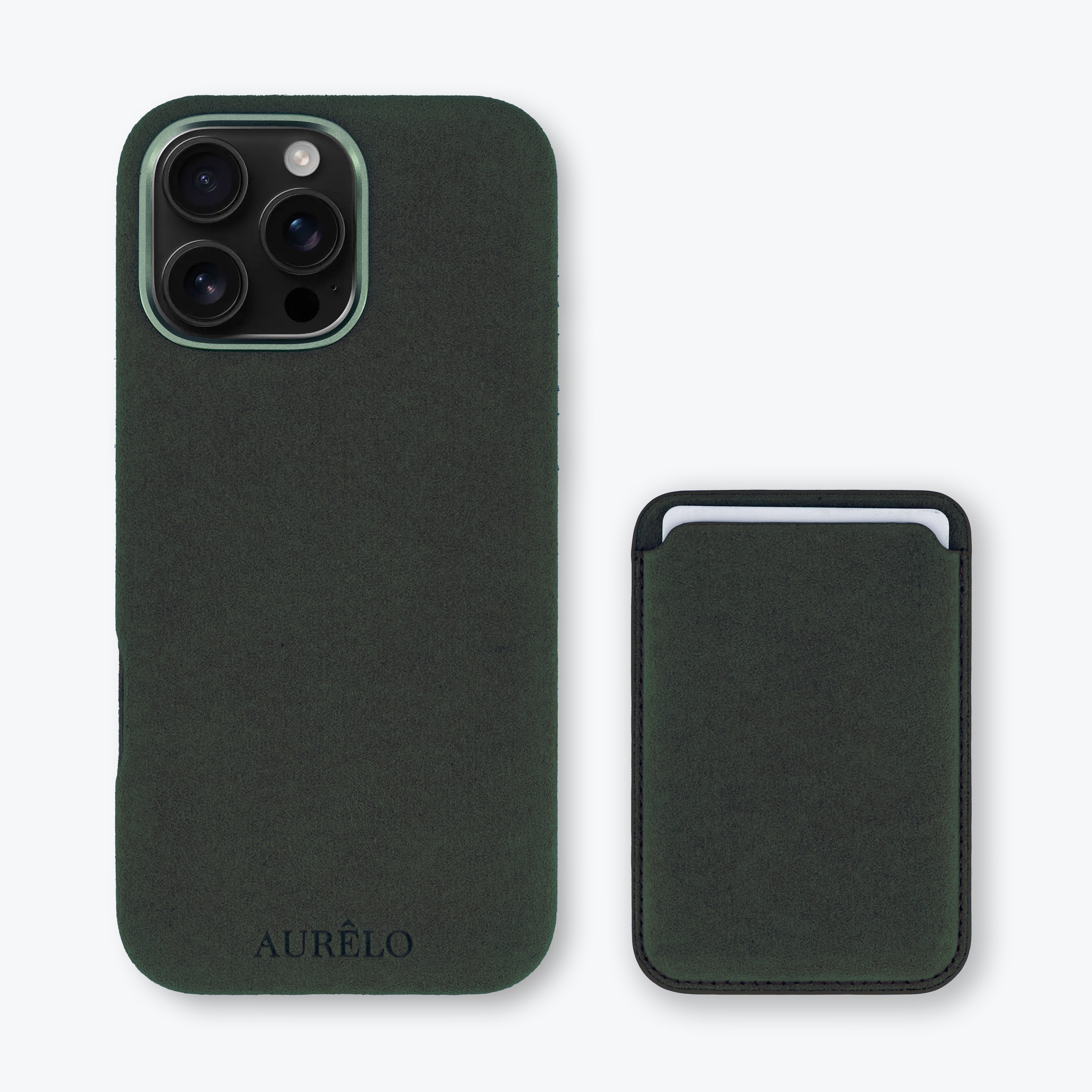 Alcantara Case - Evergreen - iPhone 16 Pro Max