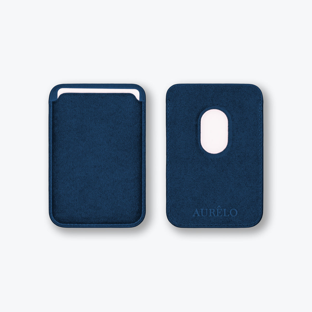Alcantara MagSafe Phone Cardholder - Nautilus