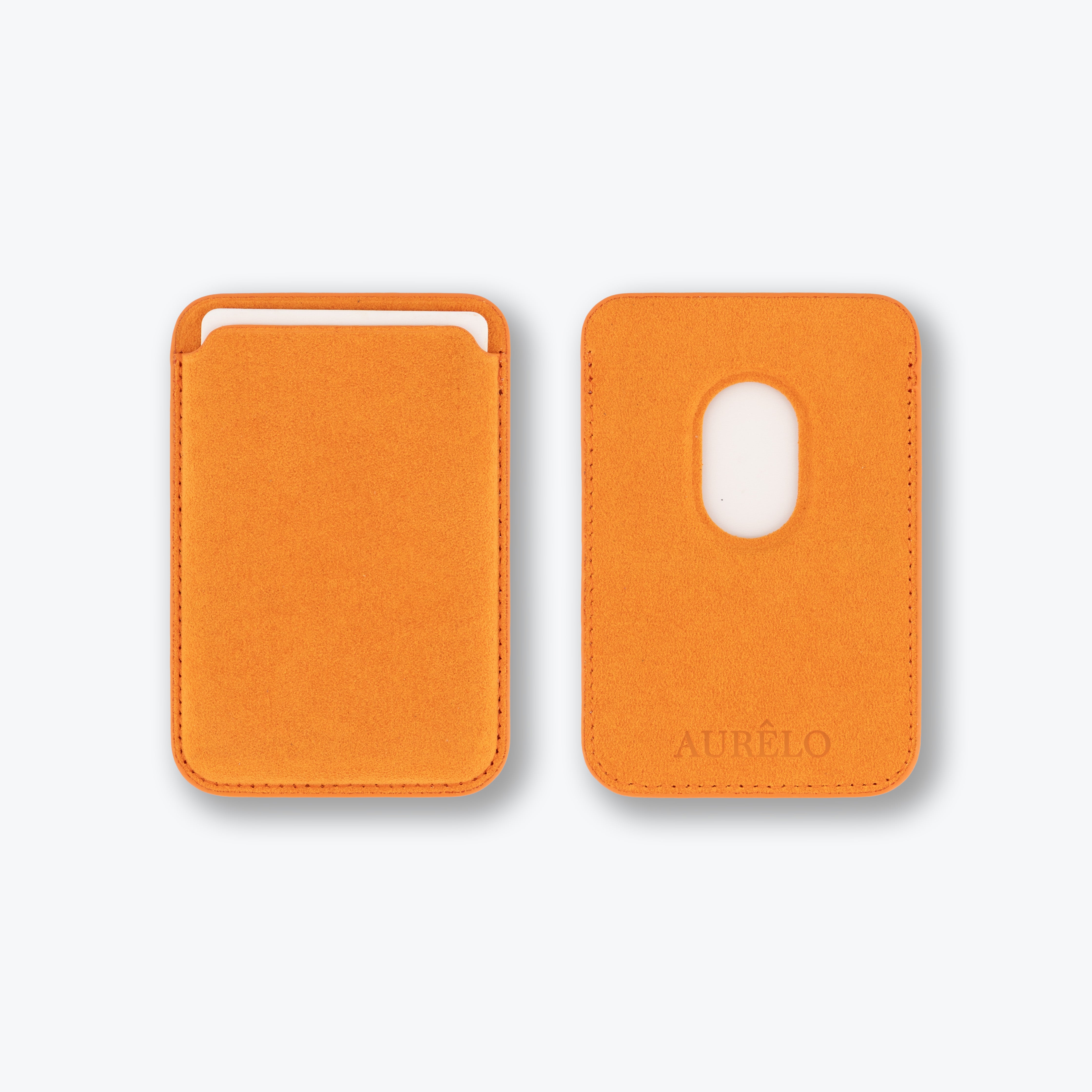 Alcantara MagSafe Phone Cardholder - Solis
