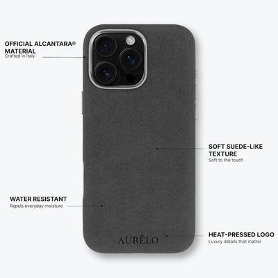 Alcantara Case - Graphite