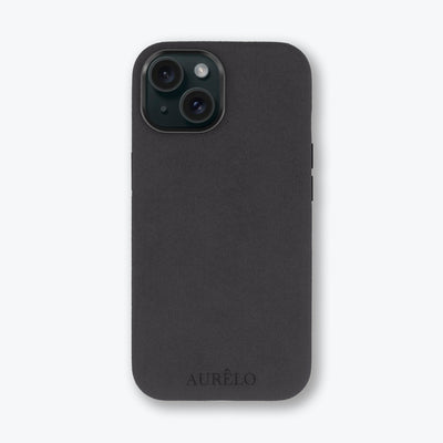 Alcantara Case - Graphite - iPhone 15