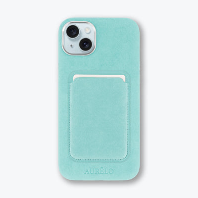 Alcantara Case - Glacier - iPhone 15 Plus