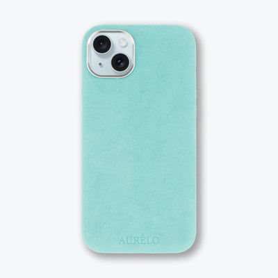 Alcantara Case - Glacier - iPhone 15 Plus