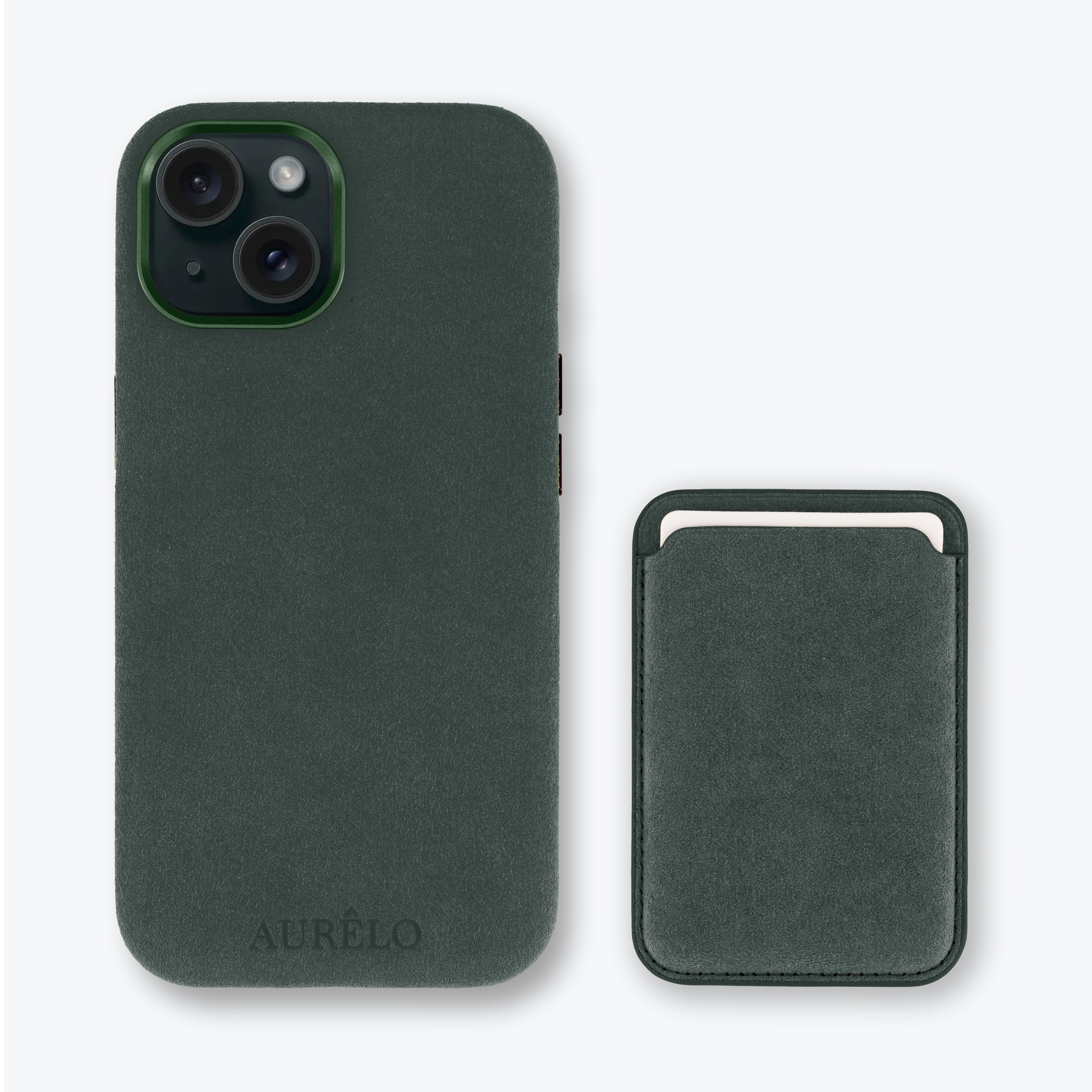 Alcantara Case - Evergreen - iPhone 14