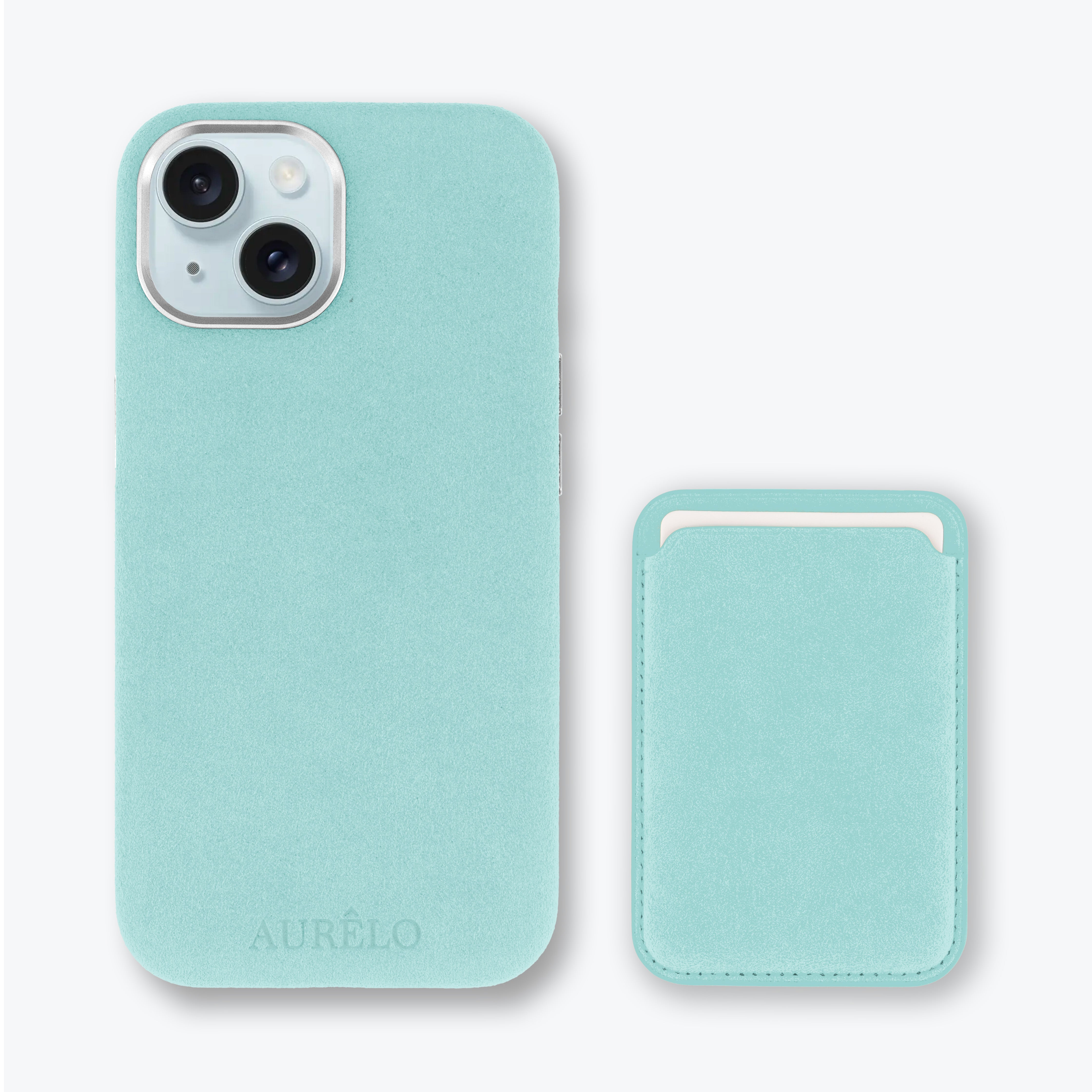 Alcantara Case - Glacier - iPhone 15