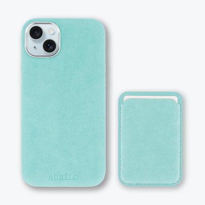 Alcantara Case - Glacier - iPhone 15 Plus