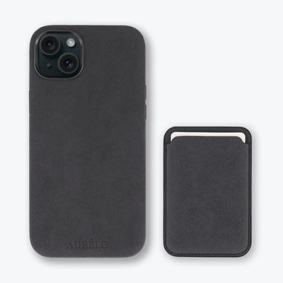 Alcantara Case - Graphite - iPhone 14 Plus