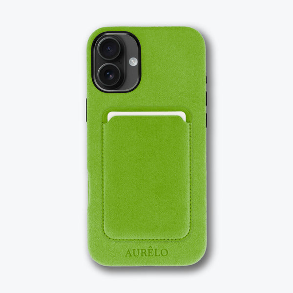 Alcantara Case - Clover - iPhone 16 Plus