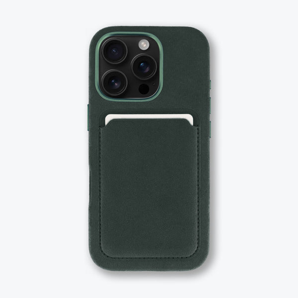 Alcantara Case - Evergreen - iPhone 16 Pro