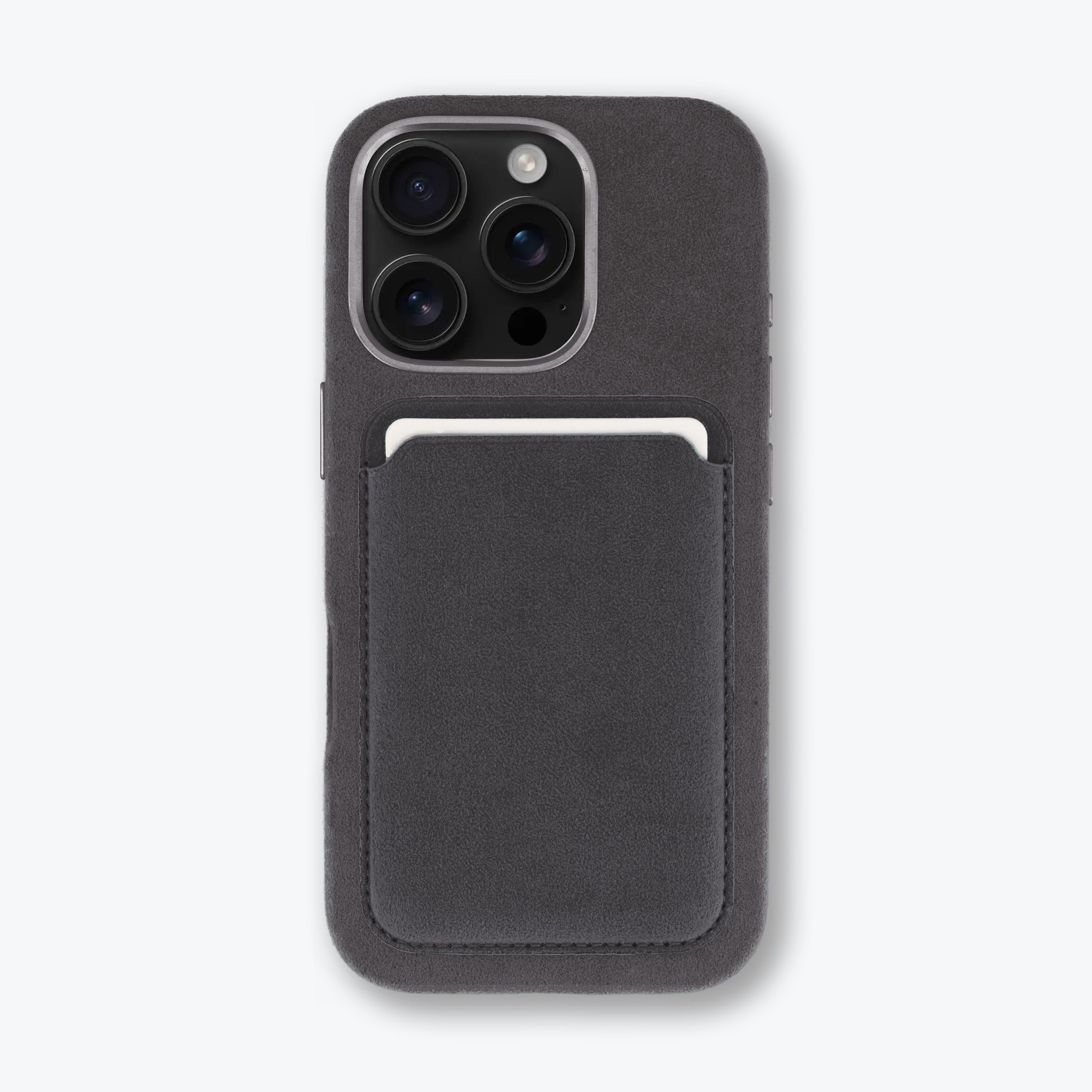 Alcantara Case - Graphite - iPhone 13 Pro