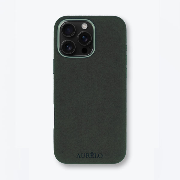 Alcantara Case - Evergreen - iPhone 14 Pro Max