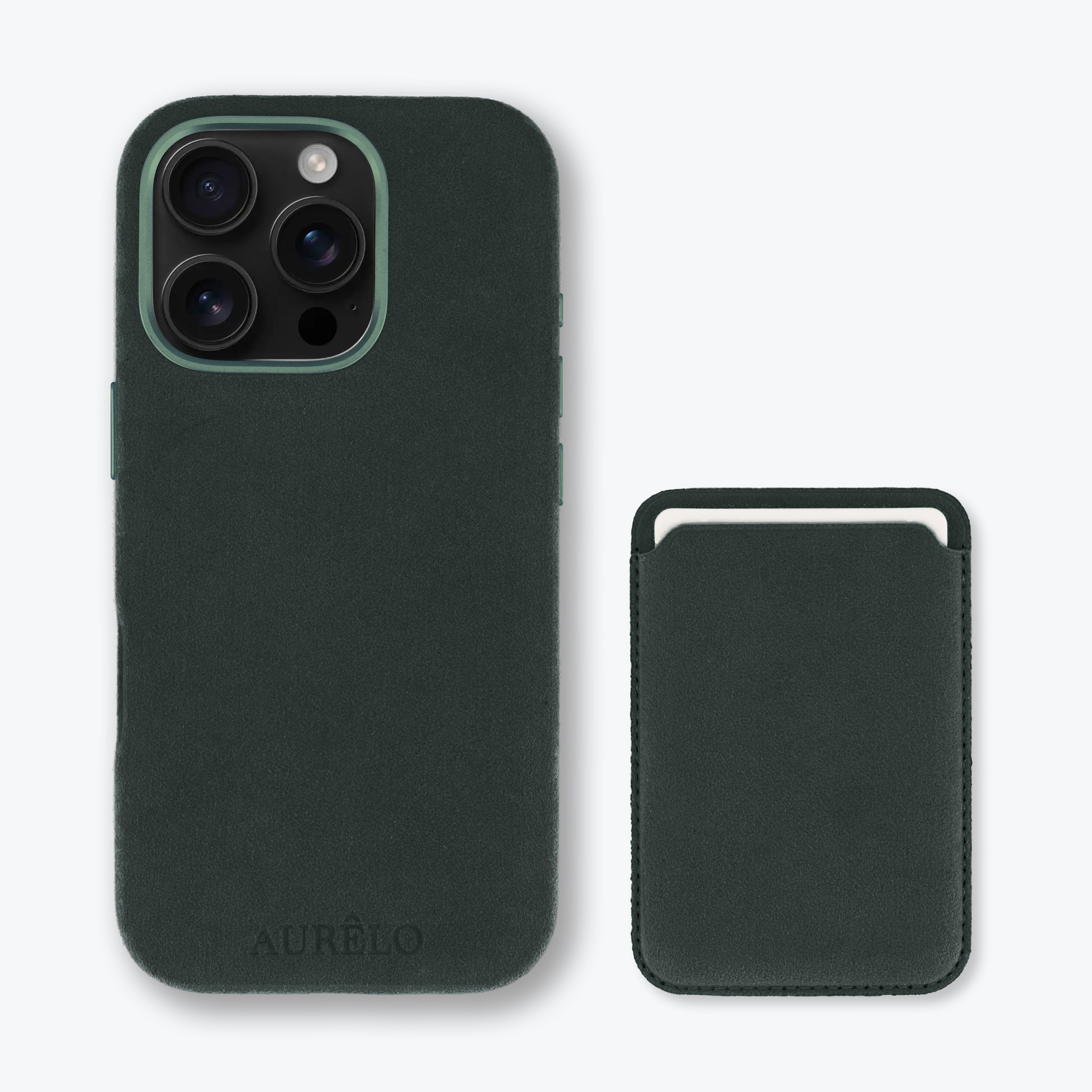 Alcantara Case - Evergreen - iPhone 16 Pro