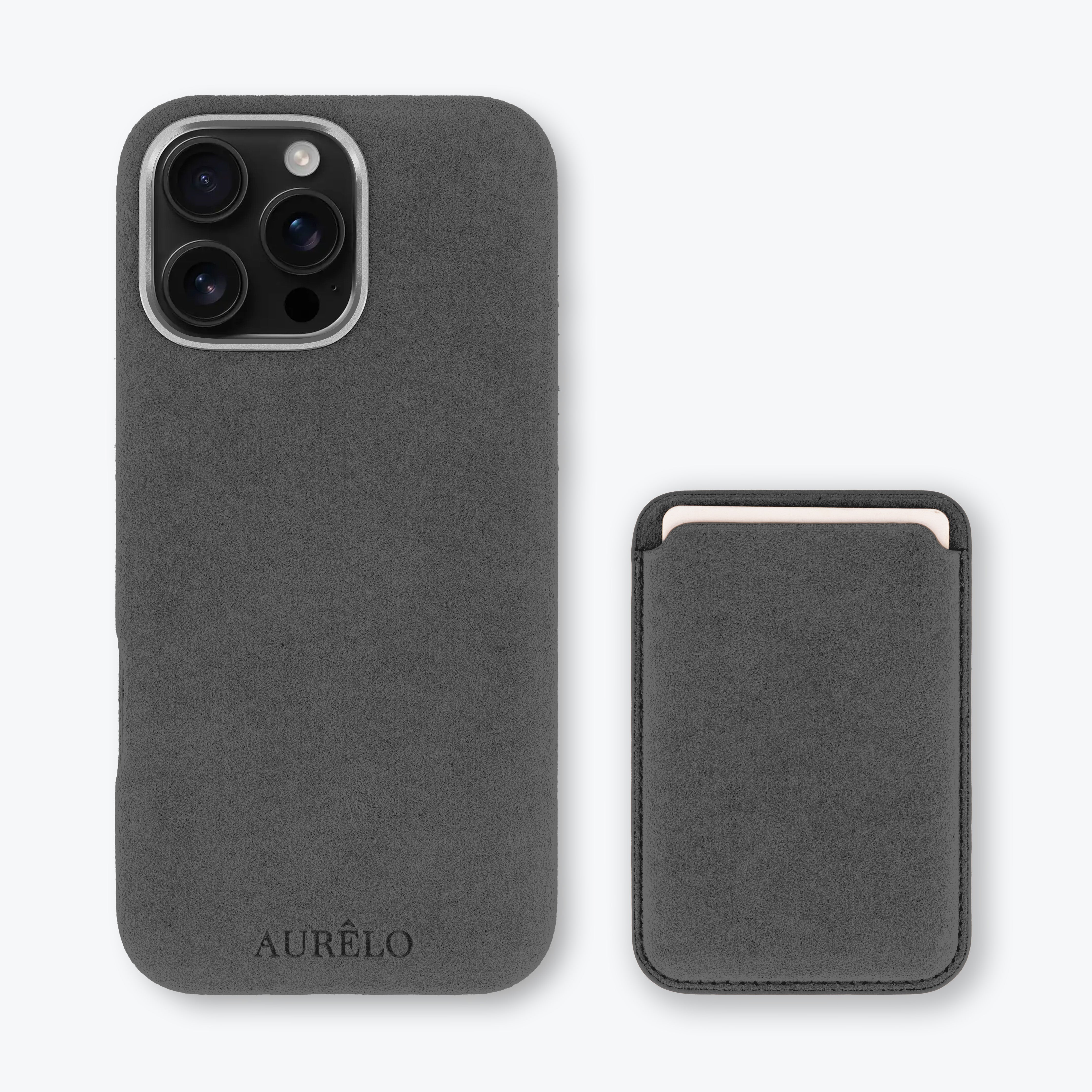 Alcantara Case - Graphite - iPhone 16 Pro Max
