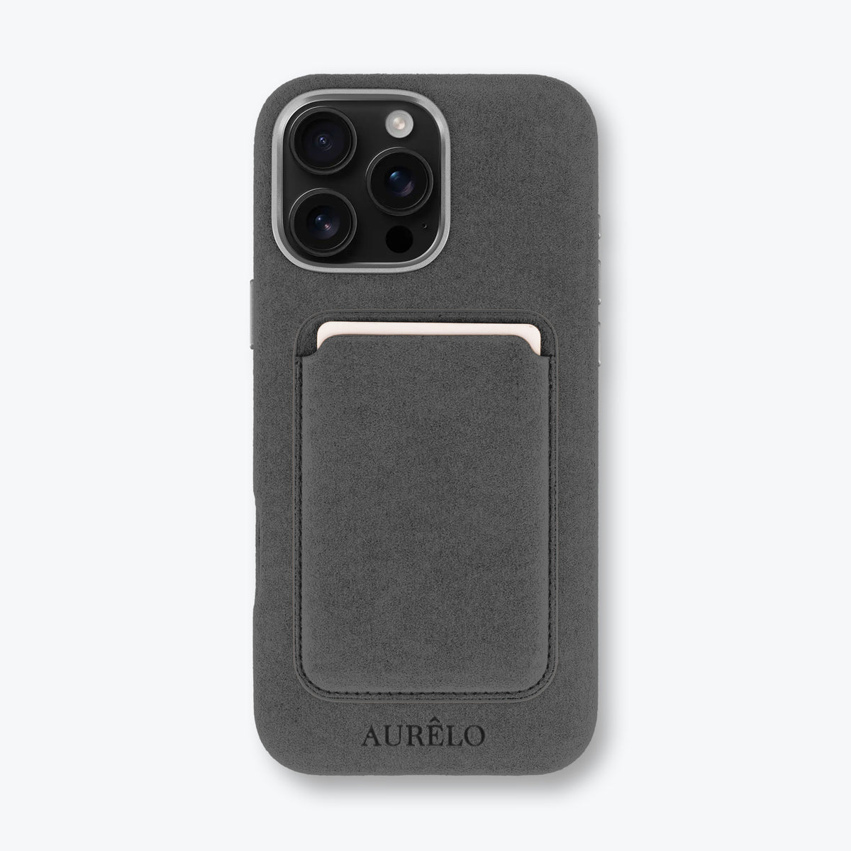 Alcantara Case - Graphite - iPhone 16 Pro Max