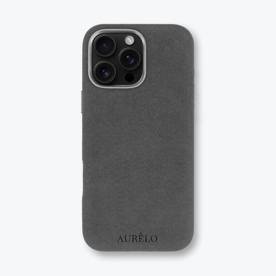 Alcantara Case - Graphite - iPhone 16 Pro Max