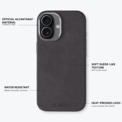 Aurelo test — Callouts1 — alcantara-case-graphite-iphone-17