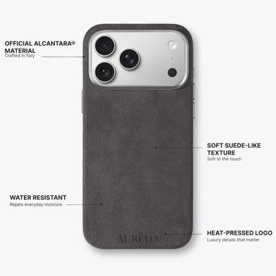 Aurelo test — Callouts1 — alcantara-case-graphite-iphone-17-pro-max