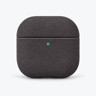 Alcantara AirPods Case - Graphite - Gen 4