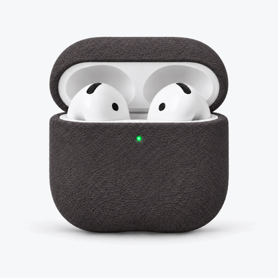Alcantara AirPods Case - Graphite - Gen 4