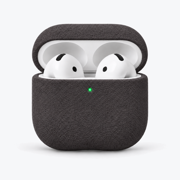 Alcantara AirPods Case - Graphite - Gen 4