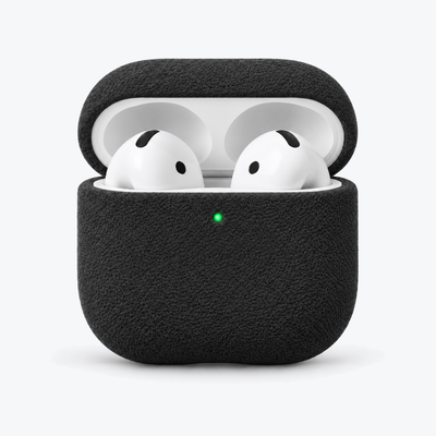 Alcantara AirPods Case - Onyx - Gen 5