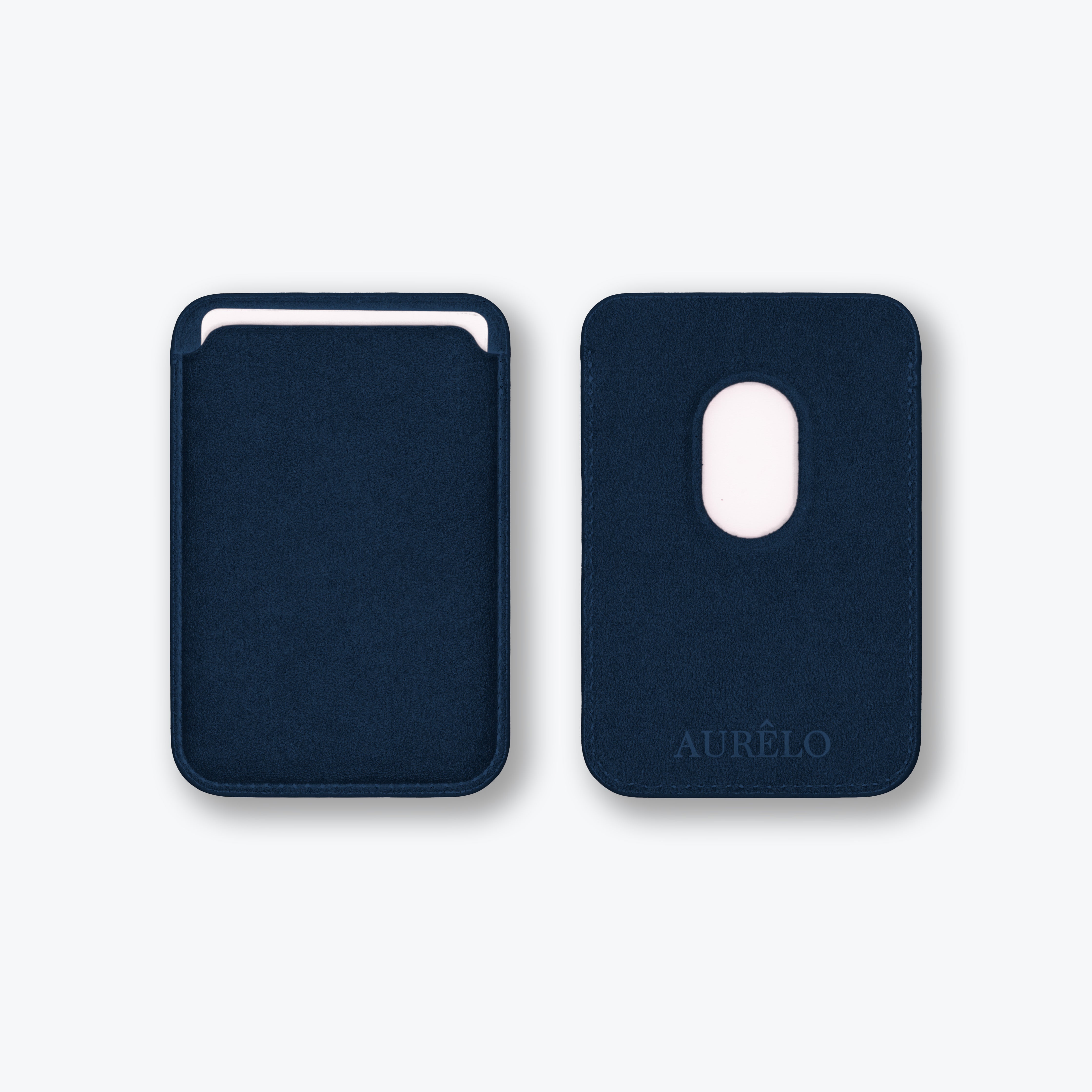 Alcantara MagSafe Phone Cardholder - Nautilus