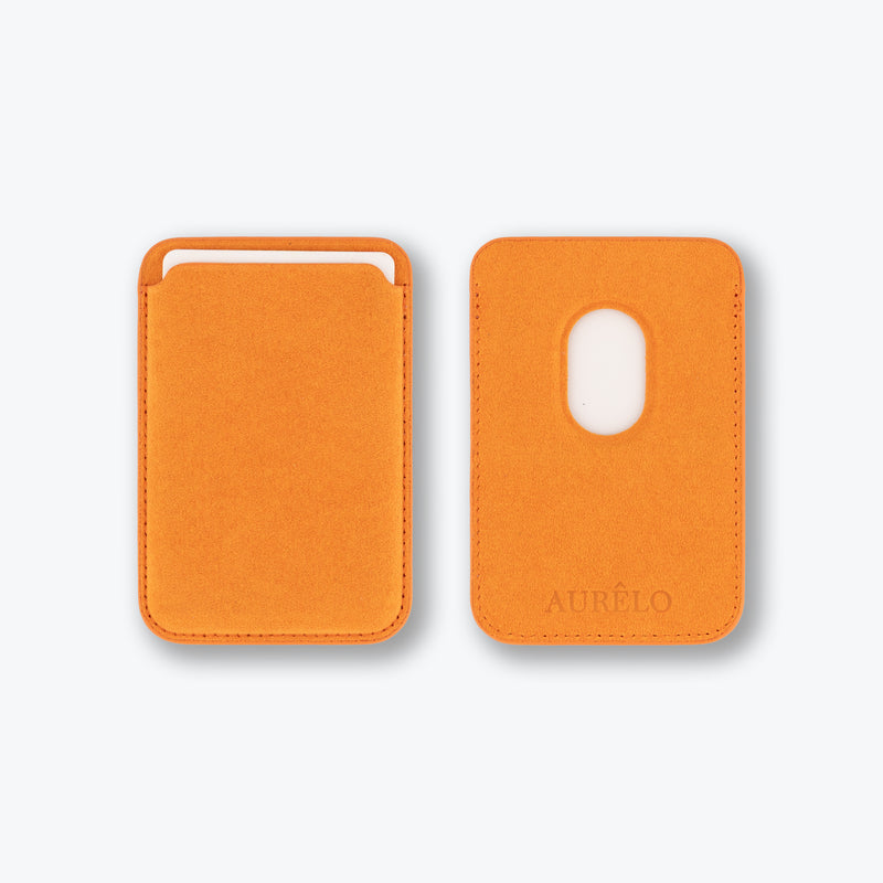 Alcantara MagSafe Phone Cardholder - Solis